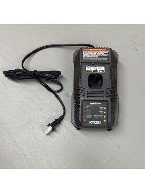 OEM Ryobi 18 Volt P118 Intelliport Dual Technology Battery Charger Li-ion/NiCD